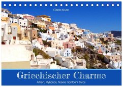 Griechischer Charme (Tischkalender 2026 DIN A5 quer), CALVENDO Monatskalender
