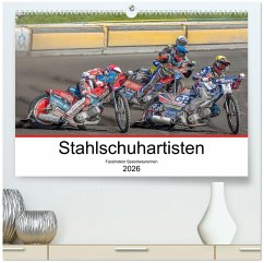 Stahlschuhartisten (hochwertiger Premium Wandkalender 2026 DIN A2 quer), Kunstdruck in Hochglanz Stahlschuhartisten (hochwertiger Premium Wandkalender 2026 DIN A2 quer), Kunstdruck in Hochglanz