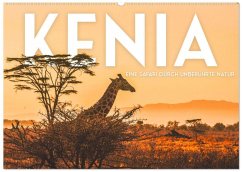 Kenia - Eine Safari durch unberührte Natur. (Wandkalender 2026 DIN A2 quer), CALVENDO Monatskalender Kenia - Eine Safari durch unberührte Natur. (Wandkalender 2026 DIN A2 quer), CALVENDO Monatskalender