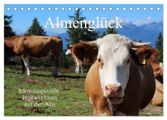 Cover Almenglück (Tischkalender 2026 DIN A5 quer), CALVENDO Monatskalender