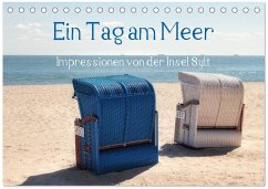Cover Ein Tag am Meer - Impressionen von der Insel Sylt (Tischkalender 2026 DIN A5 quer), CALVENDO Monatskalender