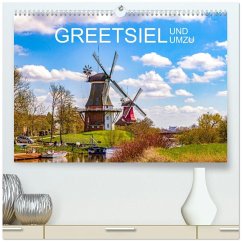 Greetsiel und Umzu (hochwertiger Premium Wandkalender 2026 DIN A2 quer), Kunstdruck in Hochglanz Greetsiel und Umzu (hochwertiger Premium Wandkalender 2026 DIN A2 quer), Kunstdruck in Hochglanz