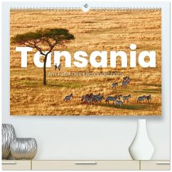 Tansania - Am Fuße des Kilimandscharo. (hochwertiger Premium Wandkalender 2026 DIN A2 quer), Kunstdruck in Hochglanz Tansania - Am Fuße des Kilimandscharo. (hochwertiger Premium Wandkalender 2026 DIN A2 quer), Kunstdruck in Hochglanz