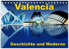 Cover Valencia - Geschichte und Moderne (Tischkalender 2026 DIN A5 quer), CALVENDO Monatskalender