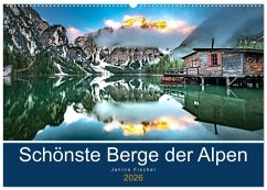 Cover Schönste Berge der Alpen (Wandkalender 2026 DIN A2 quer), CALVENDO Monatskalender