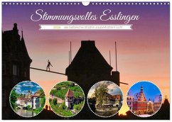 Stimmungsvolles Esslingen (Wandkalender 2026 DIN A3 quer), CALVENDO Monatskalender