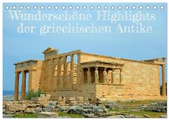 Cover Wunderschöne Highlights der griechischen Antike (Tischkalender 2026 DIN A5 quer), CALVENDO Monatskalender