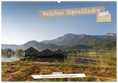 Cover Schöne Alpenländer (Wandkalender 2026 DIN A2 quer), CALVENDO Monatskalender