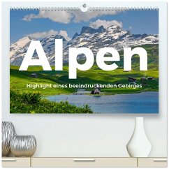 Alpen - Highlight eines beeindruckenden Gebirges (hochwertiger Premium Wandkalender 2026 DIN A2 quer), Kunstdruck in Hochglanz