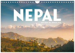 Cover Nepal - Mitten im Himalaya (Wandkalender 2026 DIN A4 quer), CALVENDO Monatskalender