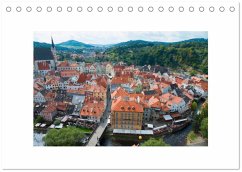 Cover Ceský Krumlov - Böhmisch Krumau (Tischkalender 2026 DIN A5 quer), CALVENDO Monatskalender