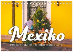 Cover Mexiko - Eine Reise durch ein farbenfrohes Land. (Tischkalender 2026 DIN A5 quer), CALVENDO Monatskalender