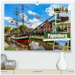 Rund um Papenburg (hochwertiger Premium Wandkalender 2026 DIN A2 quer), Kunstdruck in Hochglanz