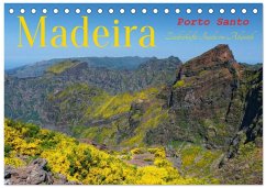 Cover Madeira und Porto Santo (Tischkalender 2026 DIN A5 quer), CALVENDO Monatskalender