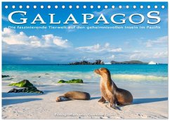 Die faszinierende Tierwelt der Galapagos-Inseln (Tischkalender 2026 DIN A5 quer), CALVENDO Monatskalender