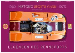 Cover Legenden des Rennsports Historic Sports Cars 1960-1975 (Wandkalender 2026 DIN A2 quer), CALVENDO Monatskalender