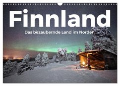 Finnland - Das bezaubernde Land im Norden. (Wandkalender 2026 DIN A3 quer), CALVENDO Monatskalender