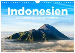 Cover Indonesien - Ein atemberaubender Inselstaat. (Wandkalender 2026 DIN A4 quer), CALVENDO Monatskalender