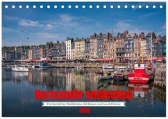Normandie entdecken (Tischkalender 2026 DIN A5 quer), CALVENDO Monatskalender Normandie entdecken (Tischkalender 2026 DIN A5 quer), CALVENDO Monatskalender