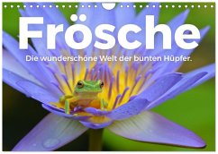 Frösche - Die wunderschöne Welt der bunten Hüpfer. (Wandkalender 2026 DIN A4 quer), CALVENDO Monatskalender