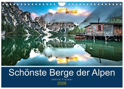 Schönste Berge der Alpen (Wandkalender 2026 DIN A4 quer), CALVENDO Monatskalender