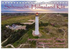 Sehnsucht Holmsland Klit - Impressionen und Collagen (Tischkalender 2026 DIN A5 quer), CALVENDO Monatskalender Sehnsucht Holmsland Klit - Impressionen und Collagen (Tischkalender 2026 DIN A5 quer), CALVENDO Monatskalender