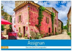 Assignan - Das rote Dorf im Languedoc (Wandkalender 2026 DIN A4 quer), CALVENDO Monatskalender