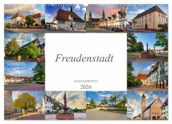 Cover Freudenstadt Stadtansichten (Wandkalender 2026 DIN A2 quer), CALVENDO Monatskalender