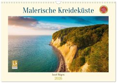 Cover Insel Rügen - Malerische Kreideküste (Wandkalender 2026 DIN A3 quer), CALVENDO Monatskalender