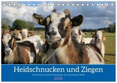 Heidschnucken und Ziegen die tierischen Landschaftspfleger der Lüneburger Heide (Tischkalender 2026 DIN A5 quer), CALVENDO Monatskalender Heidschnucken und Ziegen die tierischen Landschaftspfleger der Lüneburger Heide (Tischkalender 2026 DIN A5 quer), CALVENDO Monatskalender