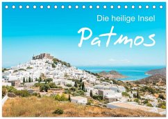 Patmos - Die heilige Insel (Tischkalender 2026 DIN A5 quer), CALVENDO Monatskalender