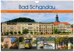 Cover Bad Schandau - Im Herzen der Sächsischen Schweiz (Wandkalender 2026 DIN A4 quer), CALVENDO Monatskalender