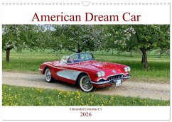 American Deam Car Corvette C1 (Wandkalender 2026 DIN A3 quer), CALVENDO Monatskalender American Deam Car Corvette C1 (Wandkalender 2026 DIN A3 quer), CALVENDO Monatskalender
