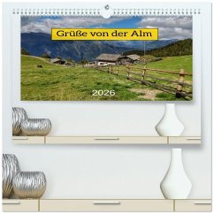 Cover Grüße von der Alm (hochwertiger Premium Wandkalender 2026 DIN A2 quer), Kunstdruck in Hochglanz