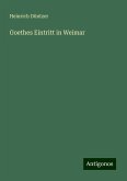 Goethes Eintritt in Weimar Goethes Eintritt in Weimar