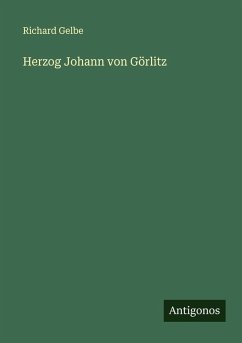 Cover Herzog Johann von Görlitz