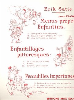 Cover PECCADILLES IMPORTUNES POUR PIANO