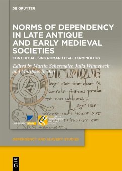 Cover Norms of Dependency in Late Antique and Early Medieval Societies (eBook, ePUB)