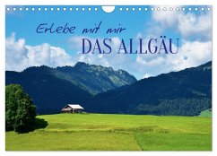 Erlebe mit mir das Allgäu (Wandkalender 2026 DIN A4 quer), CALVENDO Monatskalender