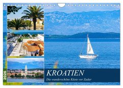 Kroatien Die wunderschöne Küste vor Zadar (Wandkalender 2026 DIN A4 quer), CALVENDO Monatskalender