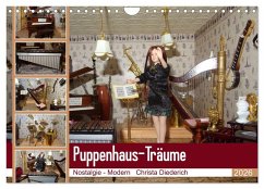 Puppenhaus-Träume (Wandkalender 2026 DIN A4 quer), CALVENDO Monatskalender