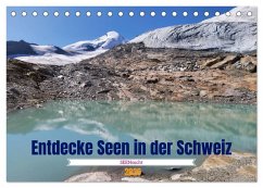 SEENsucht Entdecke Seen in der Schweiz (Tischkalender 2026 DIN A5 quer), CALVENDO Monatskalender SEENsucht Entdecke Seen in der Schweiz (Tischkalender 2026 DIN A5 quer), CALVENDO Monatskalender