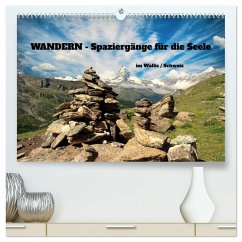 WANDERN - Spaziergänge für die Seele im Wallis / Schweiz (hochwertiger Premium Wandkalender 2026 DIN A2 quer), Kunstdruck in Hochglanz WANDERN - Spaziergänge für die Seele im Wallis / Schweiz (hochwertiger Premium Wandkalender 2026 DIN A2 quer), Kunstdruck in Hochglanz