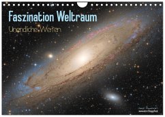 Cover Faszination Weltraum - unendliche Weiten (Wandkalender 2026 DIN A4 quer), CALVENDO Monatskalender