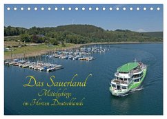Das Sauerland - Mittelgebirge im Herzen Deutschlands (Tischkalender 2026 DIN A5 quer), CALVENDO Monatskalender Das Sauerland - Mittelgebirge im Herzen Deutschlands (Tischkalender 2026 DIN A5 quer), CALVENDO Monatskalender