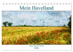 Cover Mein Havelland - Impressionen der Heimat (Tischkalender 2026 DIN A5 quer), CALVENDO Monatskalender