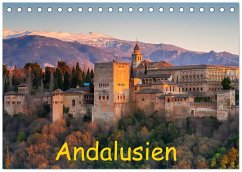 Cover Andalusien - Spanien (Tischkalender 2026 DIN A5 quer), CALVENDO Monatskalender