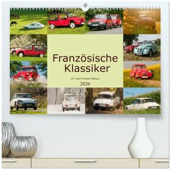 Cover Französische Klassiker - 2CV und D Modell Oldtimer (hochwertiger Premium Wandkalender 2026 DIN A2 quer), Kunstdruck in Hochglanz