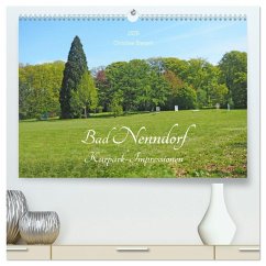 Cover Bad Nenndorf, Kurpark-Impressionen (hochwertiger Premium Wandkalender 2026 DIN A2 quer), Kunstdruck in Hochglanz