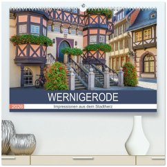 WERNIGERODE Impressionen aus dem Stadtherz (hochwertiger Premium Wandkalender 2026 DIN A2 quer), Kunstdruck in Hochglanz Cover WERNIGERODE Impressionen aus dem Stadtherz (hochwertiger Premium Wandkalender 2026 DIN A2 quer), Kunstdruck in Hochglanz